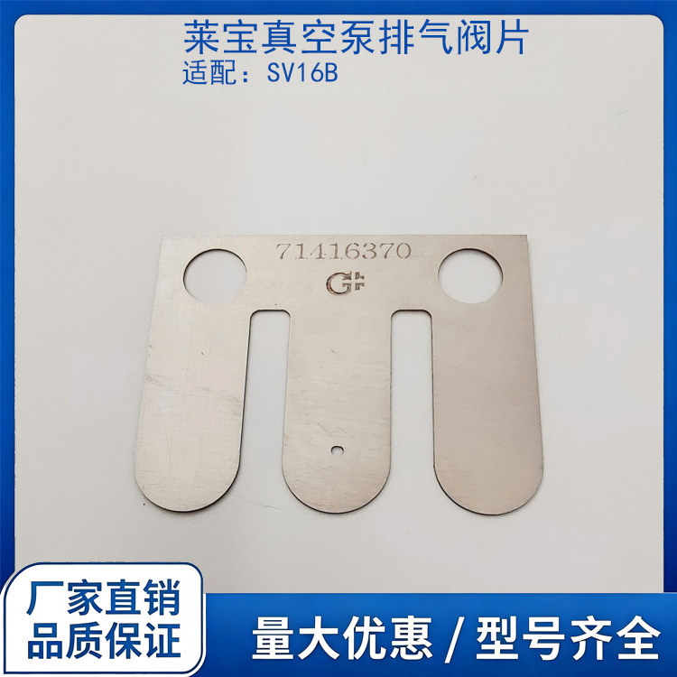 Leybold SV300B/220B/100B Exhaust and Control Valve Plates